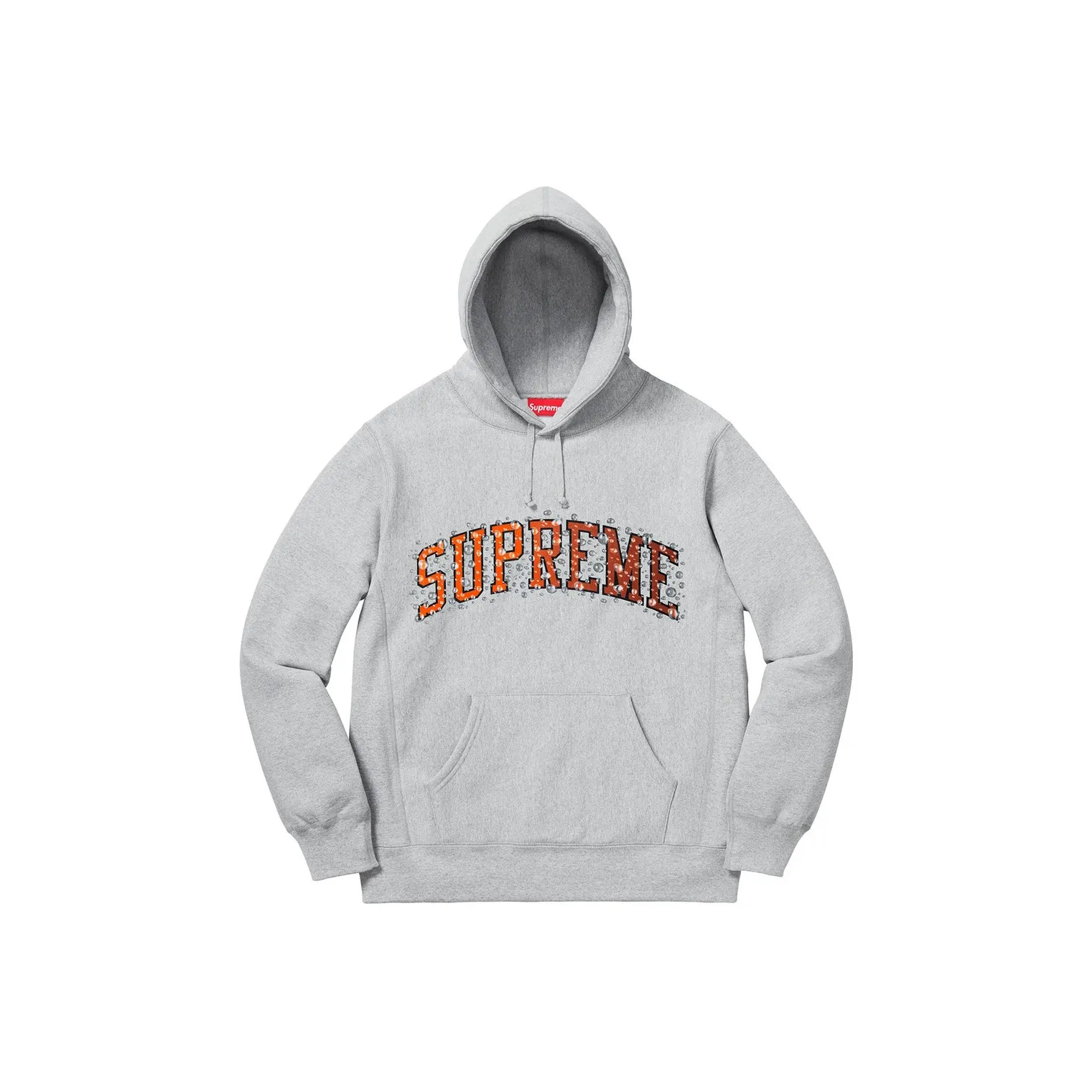 Supreme FW18 Свитшот Унисекс Серый