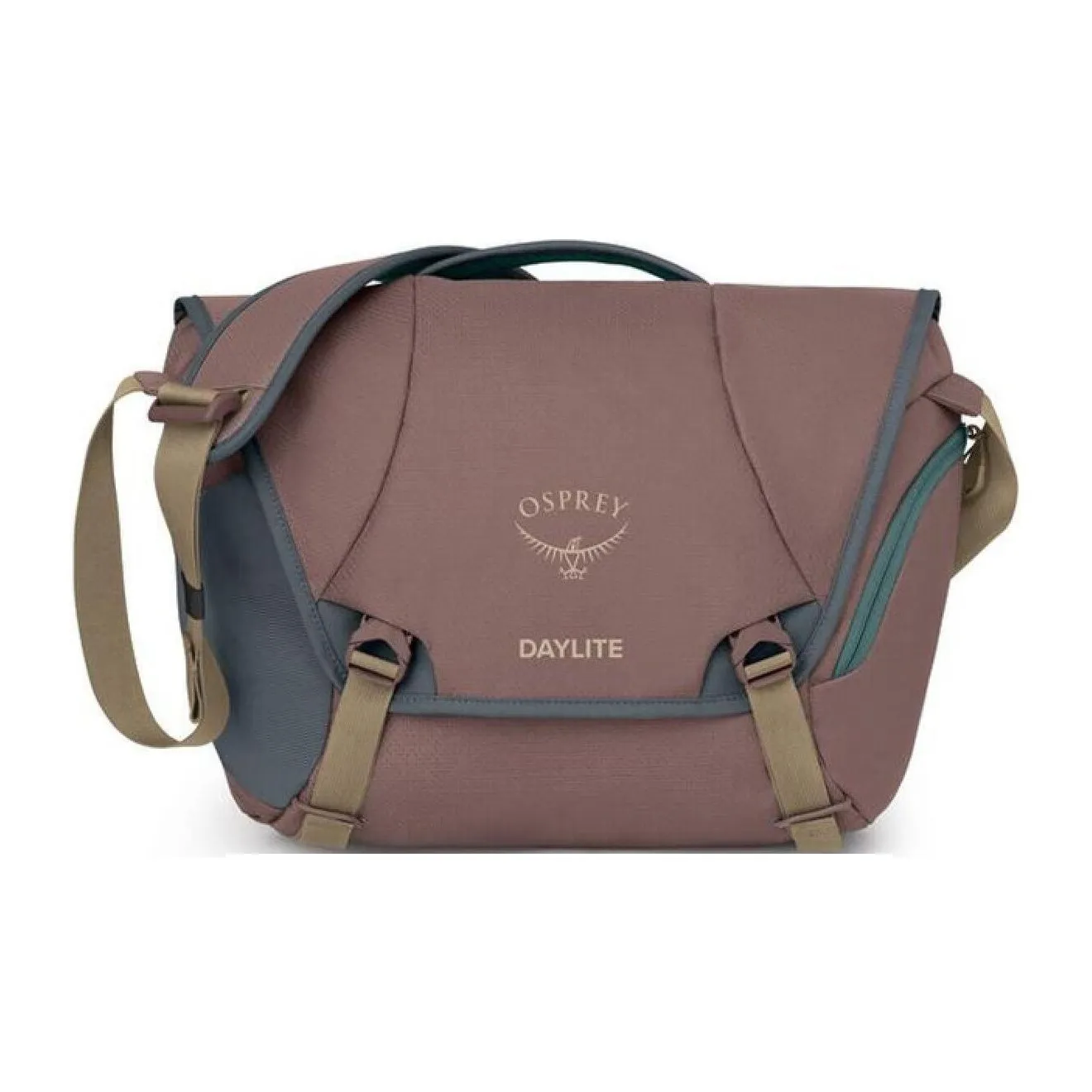 OSPREY Переработанный полиэстер Курьерская сумка Сумка через плечо Унисекс Magma Коричневый