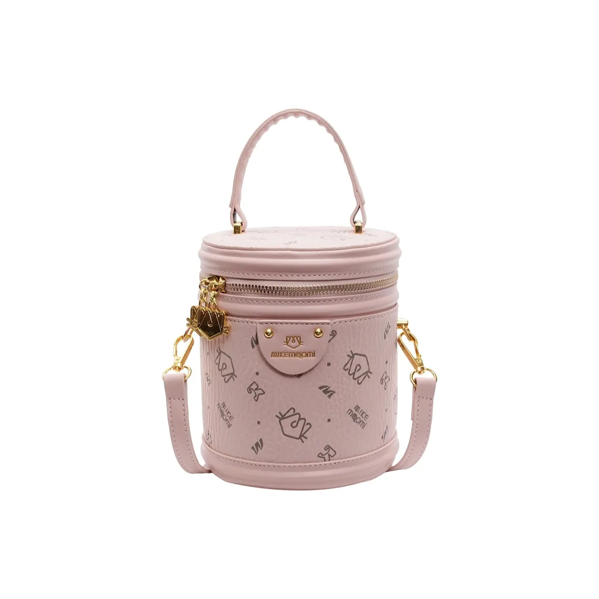 POLG PU Bucket Bag Storage Bag Handbag Regular Women's Multicolor