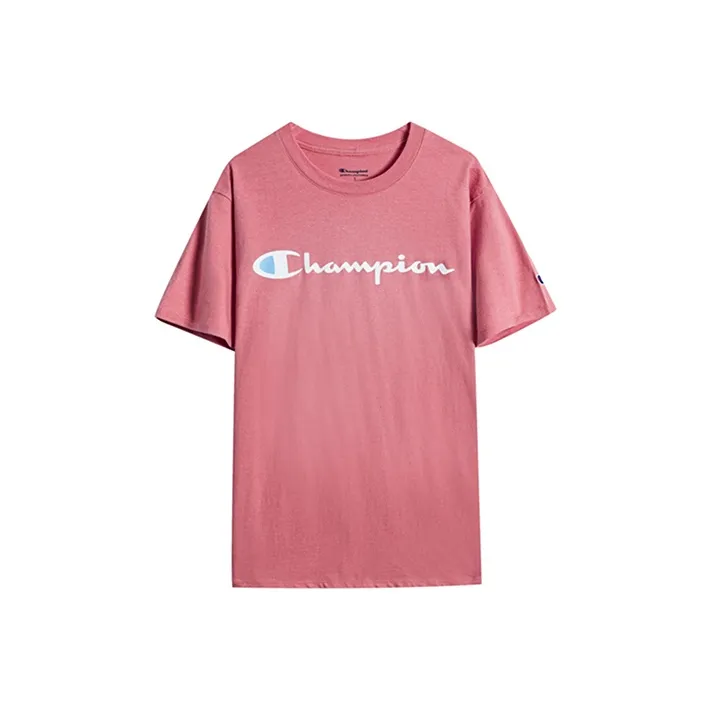 Champion Straight Fit T-Shirt US Version Unisex Pink