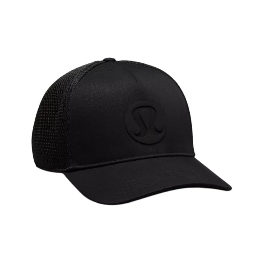 lululemon Нейлон Полиэстер Полиуретан Кепки Унисекс Черный