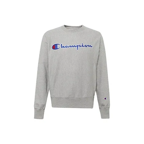 Champion Толстовка US Version Мужской Средний Серый