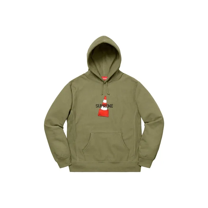 Supreme FW19 Толстовка Унисекс Оливково-зеленый