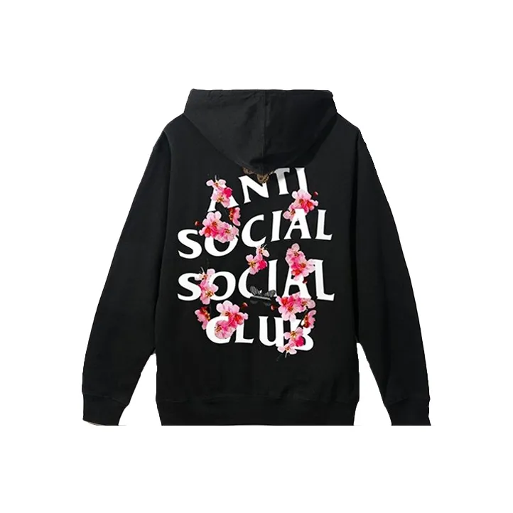 ANTI SOCIAL SOCIAL CLUB С капюшоном Стандартный Свитшот Унисекс Черный