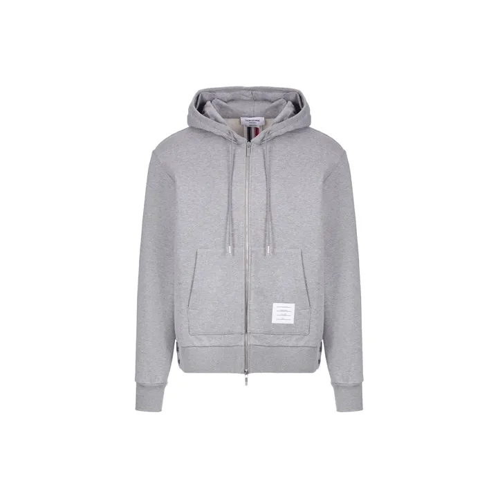 THOM BROWNE Rwb Stripe Zipped Jacket