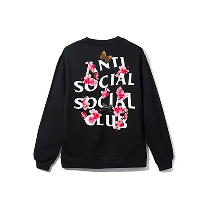 ANTI SOCIAL SOCIAL CLUB CO-TITLED Круглый вырез Стандартный Толстовка Унисекс Черный