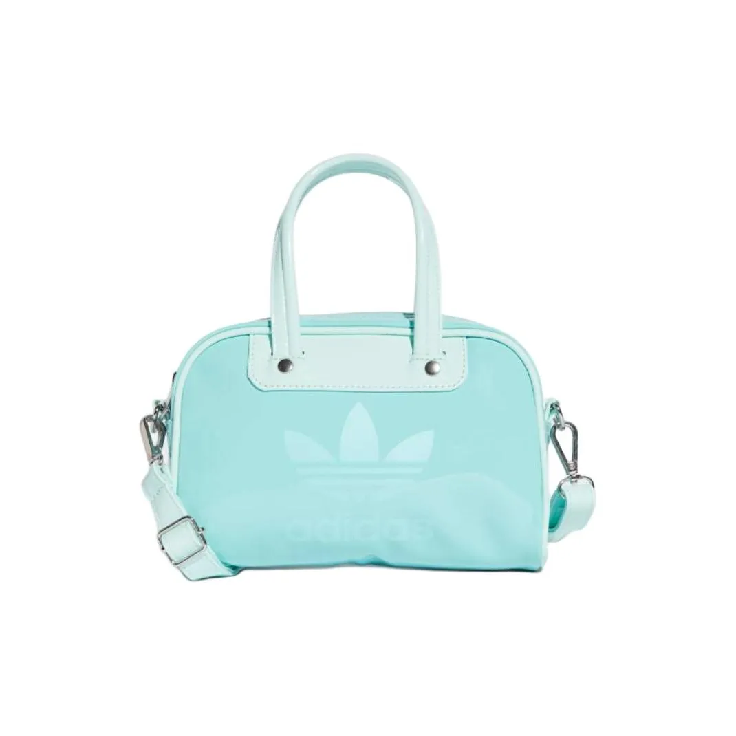 Adidas Originals ПУ (полиуретан) Bowling Bag Сумка Сумка через плечо Мини Женская Easy Мятная