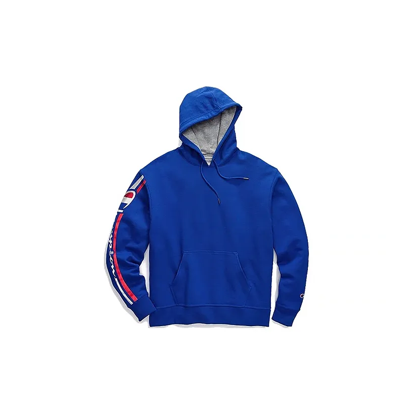 Champion Толстовка Американская версия Унисекс Королевский синий