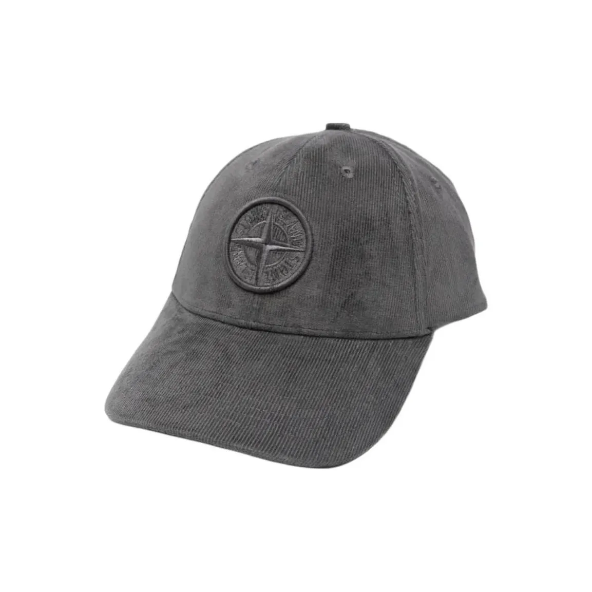 STONE ISLAND Cotton Micro corduroy Baseball Cap
