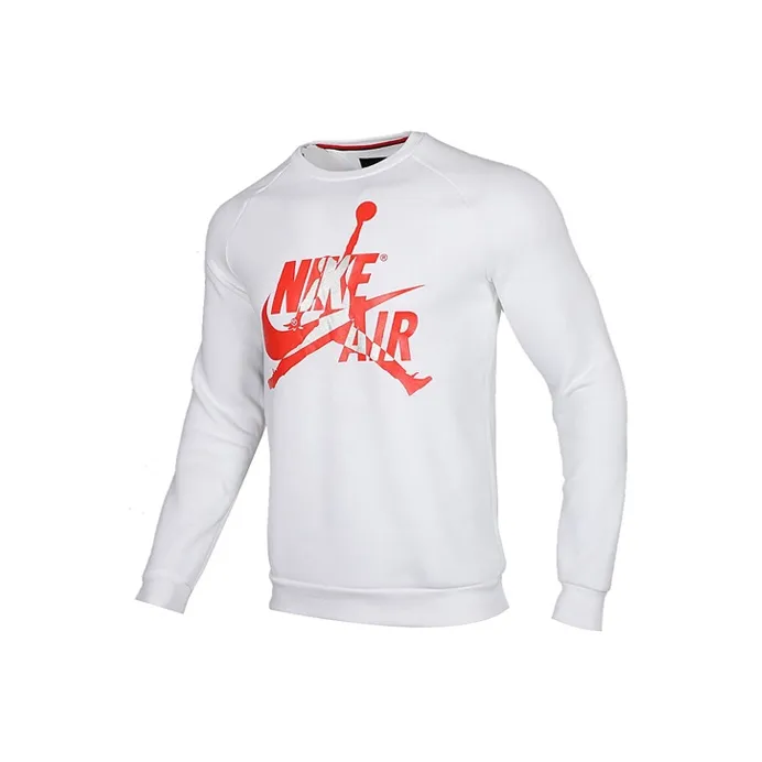 Джордан Белый Мужской Свитшот