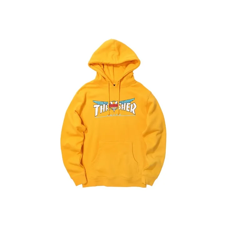 Thrasher Sweatshirts Unisex Yellow