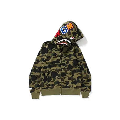 Bape 1st Camo Shark Full Zip Hoodie