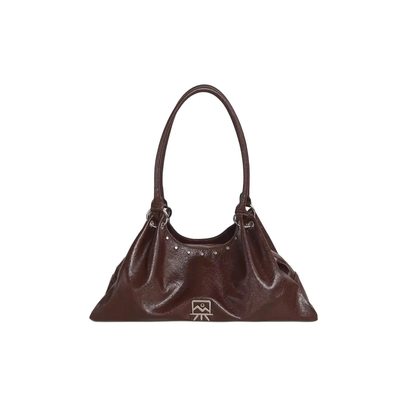 Kikawa Card Сумка через плечо из синтетической кожи среднего размера женская бордового цвета