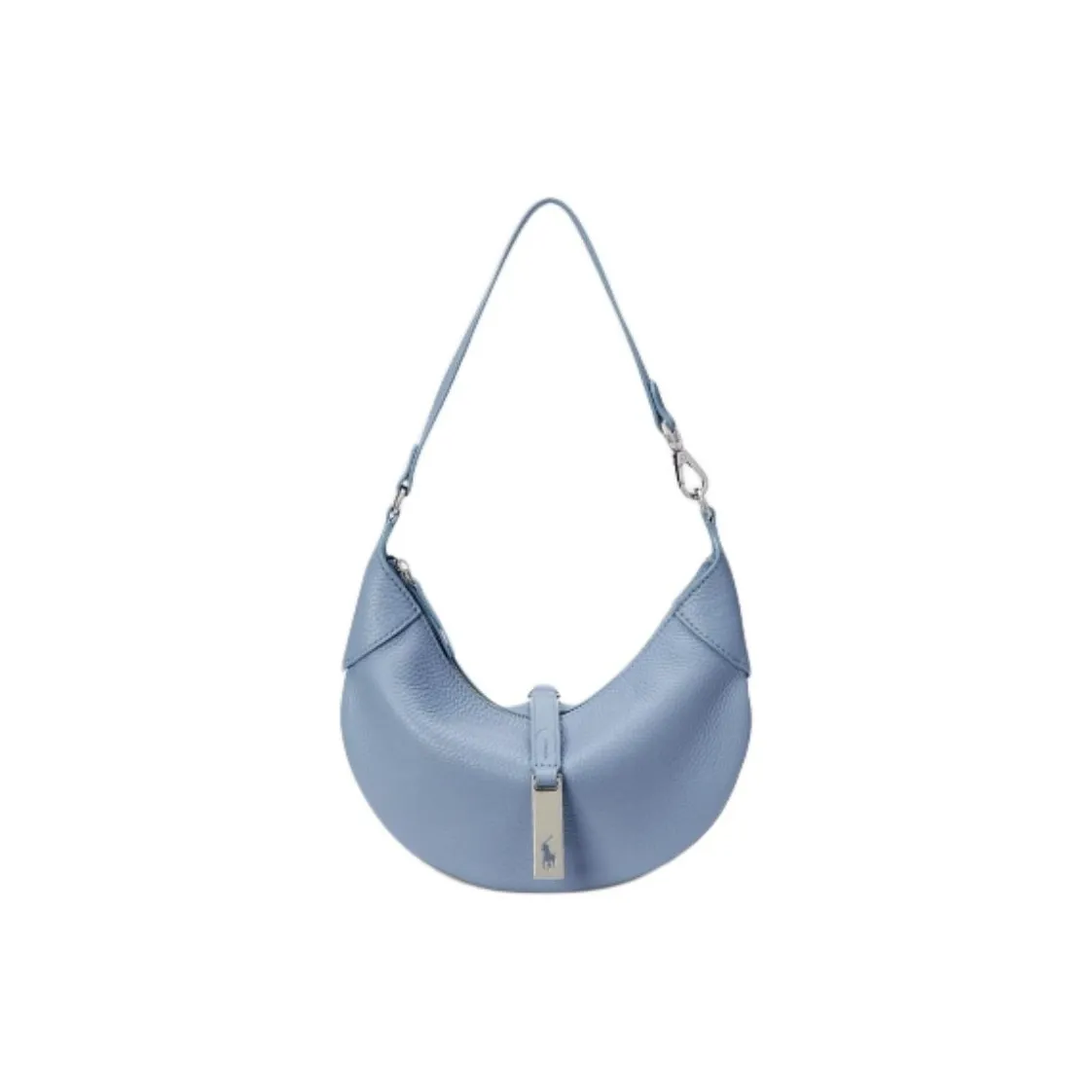 Ralph Lauren Polo ID Leather Shoulder Bag Mini Women's Blue