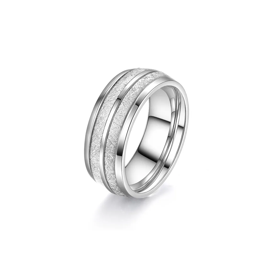FAIRWHALE Titanium Steel Rings Unisex