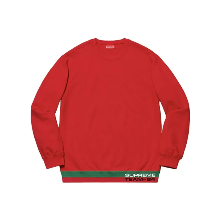 Supreme Rib Stripe Crewneck