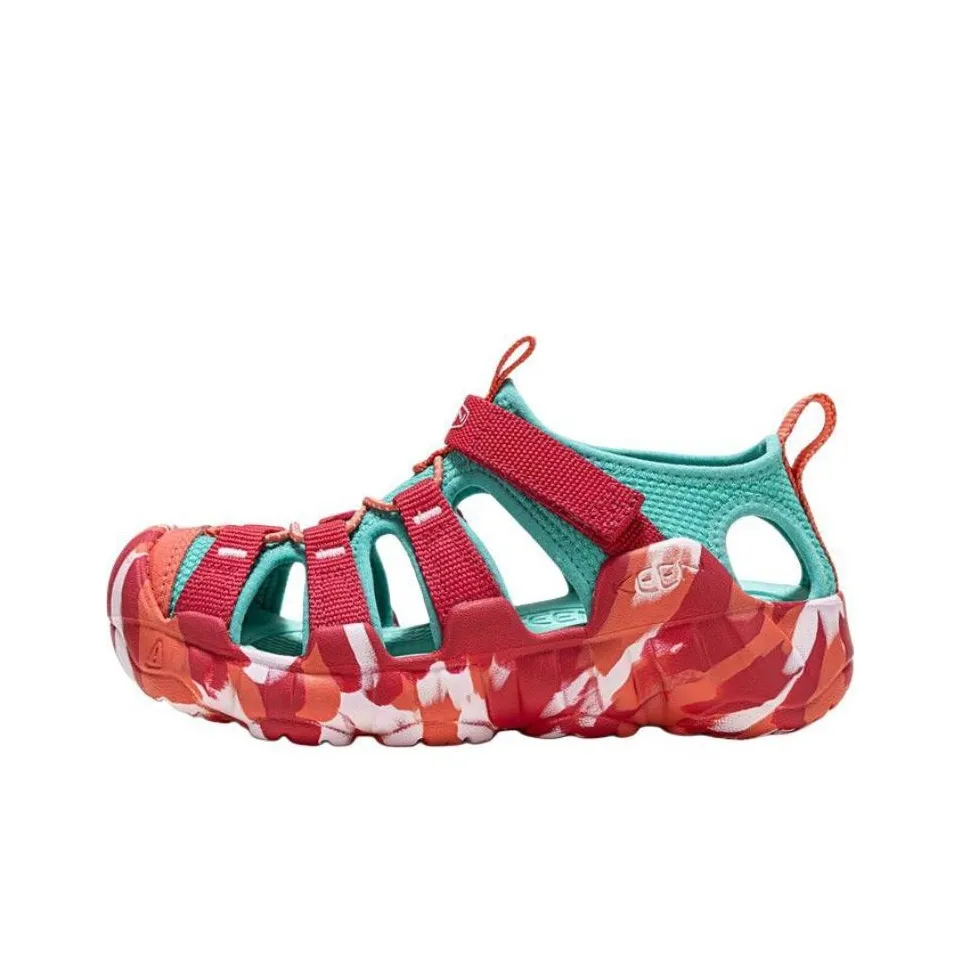 KEEN Устойчивая Низкая Юбка Детские Сандалии Красный Подростки