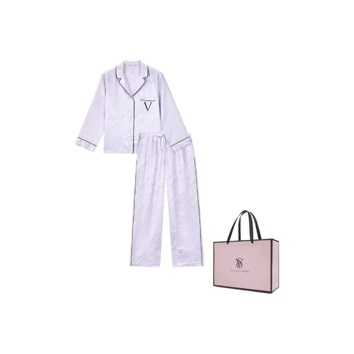 Victoria's Secret Пижамный комплект Унисекс Light Фиолетовый