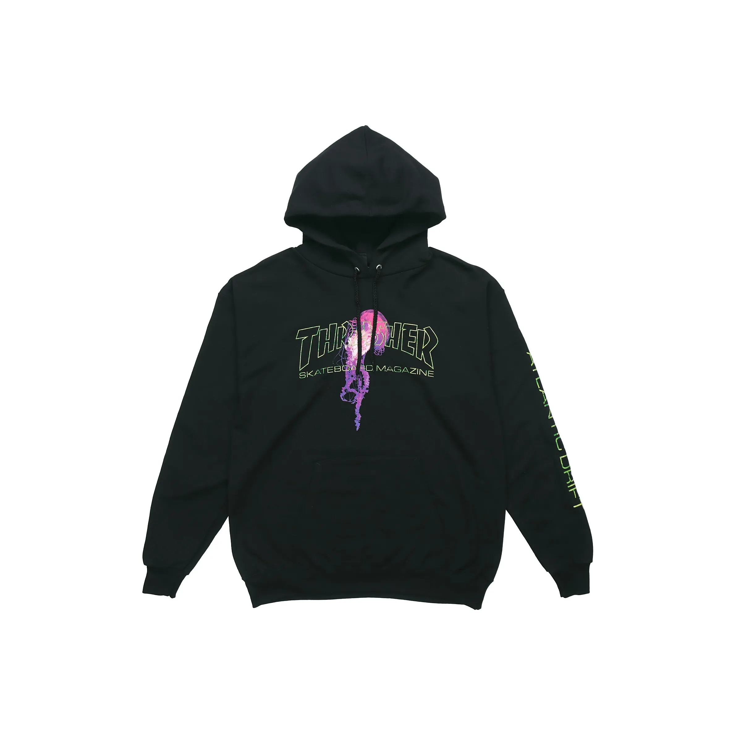 Толстовка Thrasher унисекс черного цвета