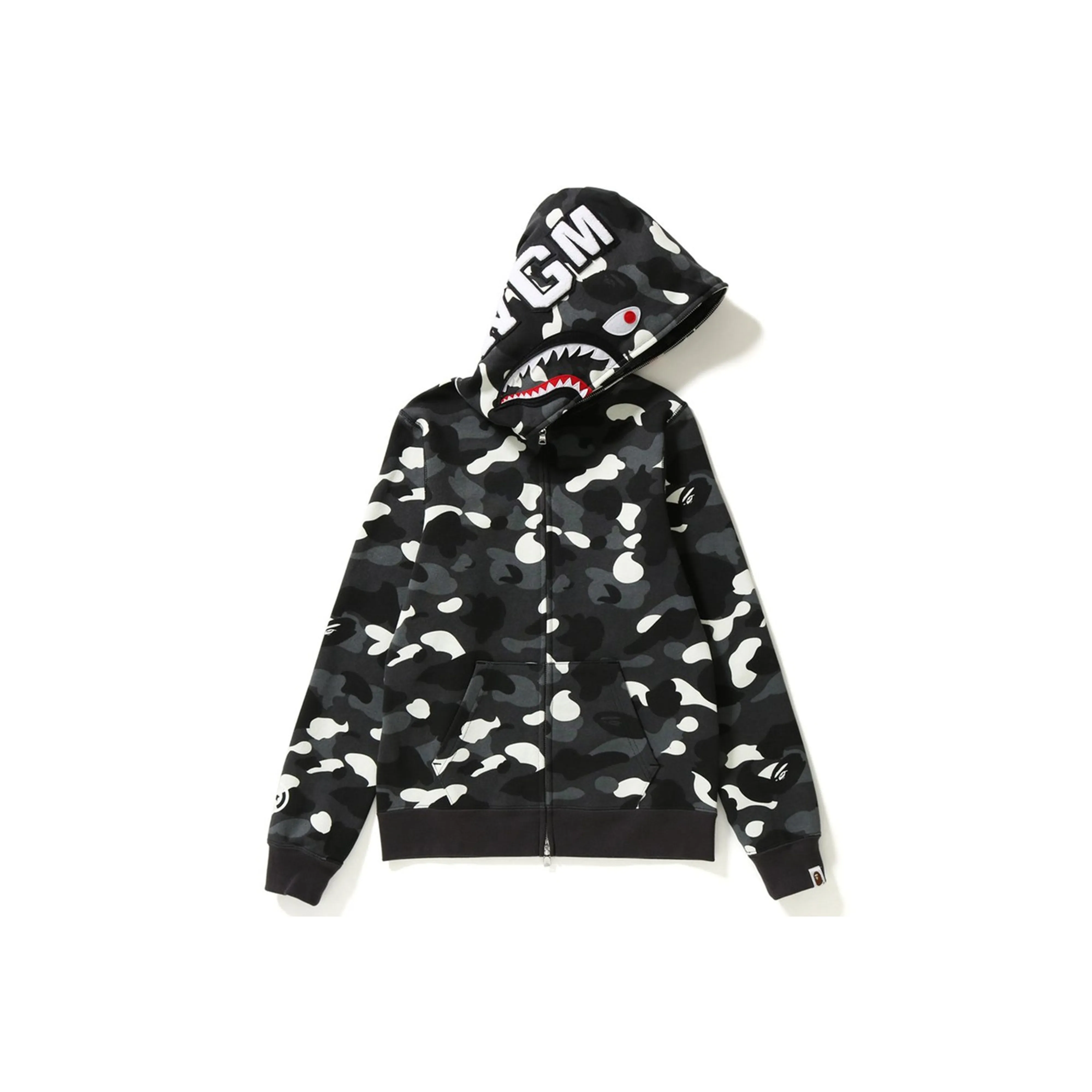 A BATHING APE City Camo Shark Full Zip Hoodie