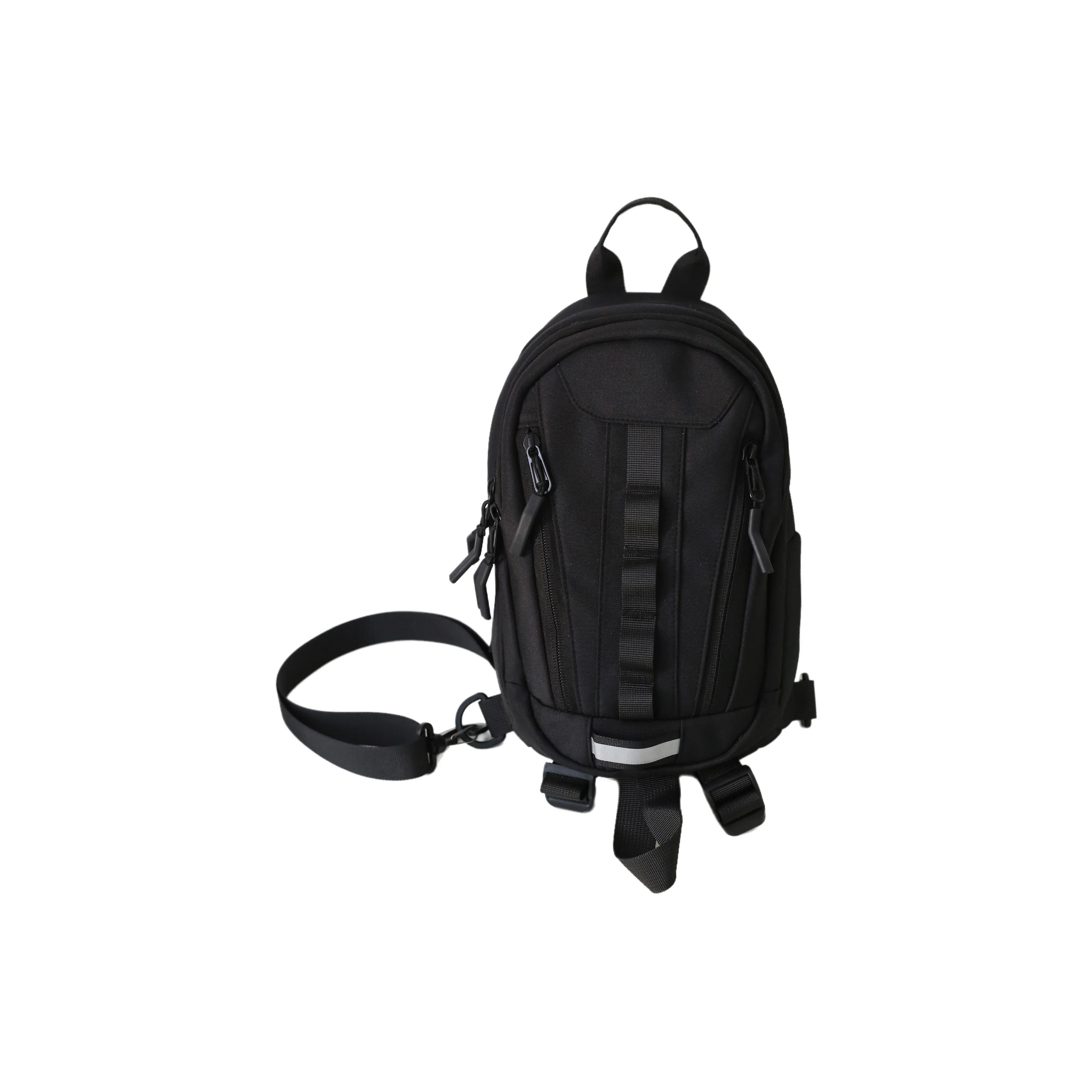OUZIHUANG Nylon Sling Bag Unisex Multicolor
