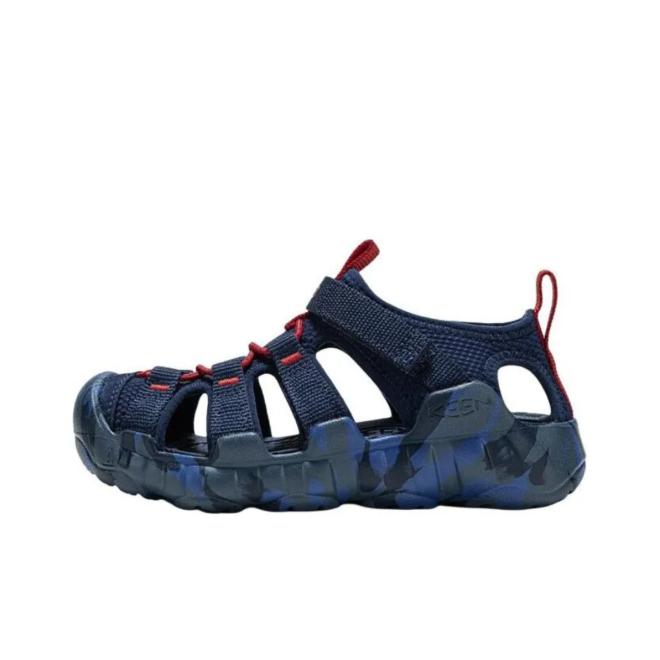 KEEN Slip Resistant Abrasion Resistant Низкий Топ Детские Сандалии Морской Синий Подростки