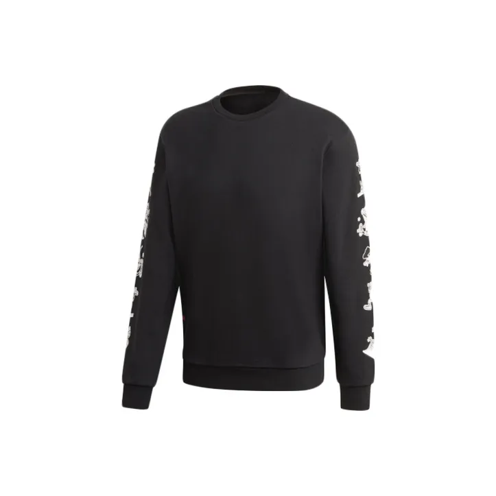 Adidas Мужские черные свитшоты