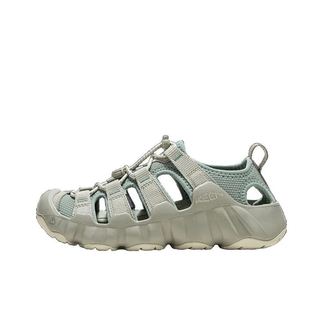 KEEN HYPERPORT H2 Breathable River Trekking Shoes Women's Green Gray