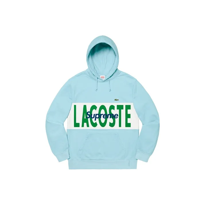 Supreme x Lacoste Co Брендированная Коллекция Свитшот Унисекс