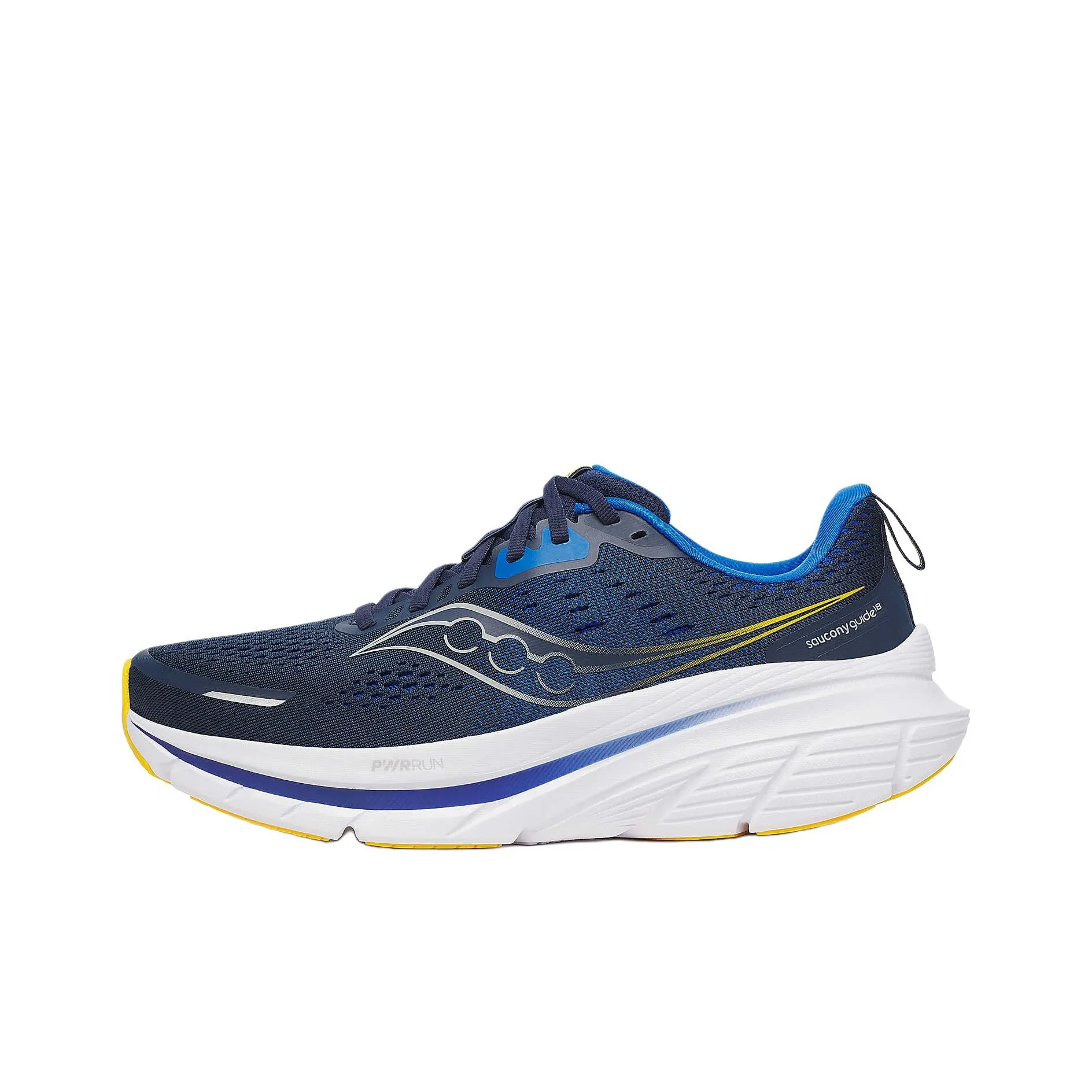 Saucony Guide 18 Low Топ Беговые кроссовки Мужской Синий