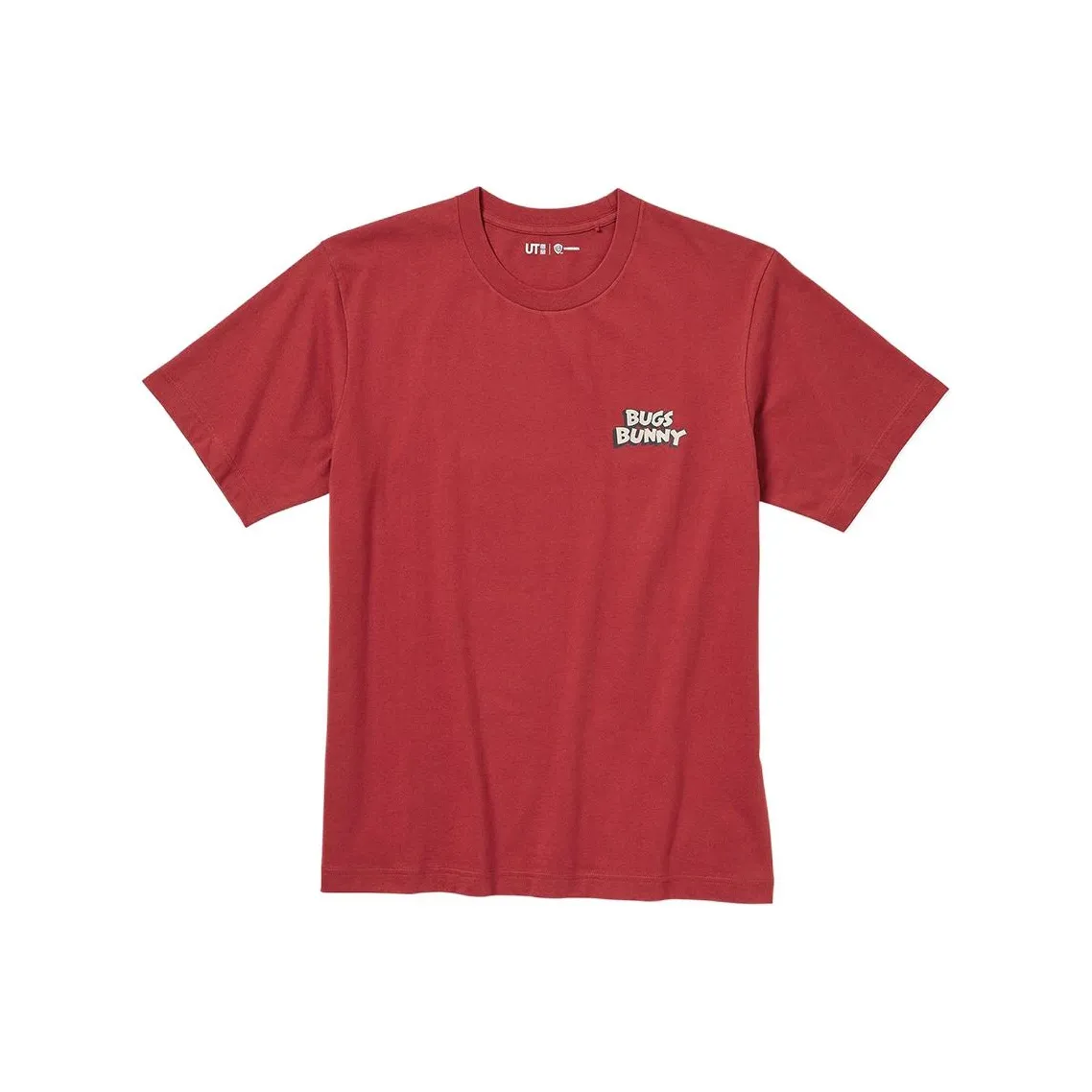 UNIQLO Красный Унисекс Футболка