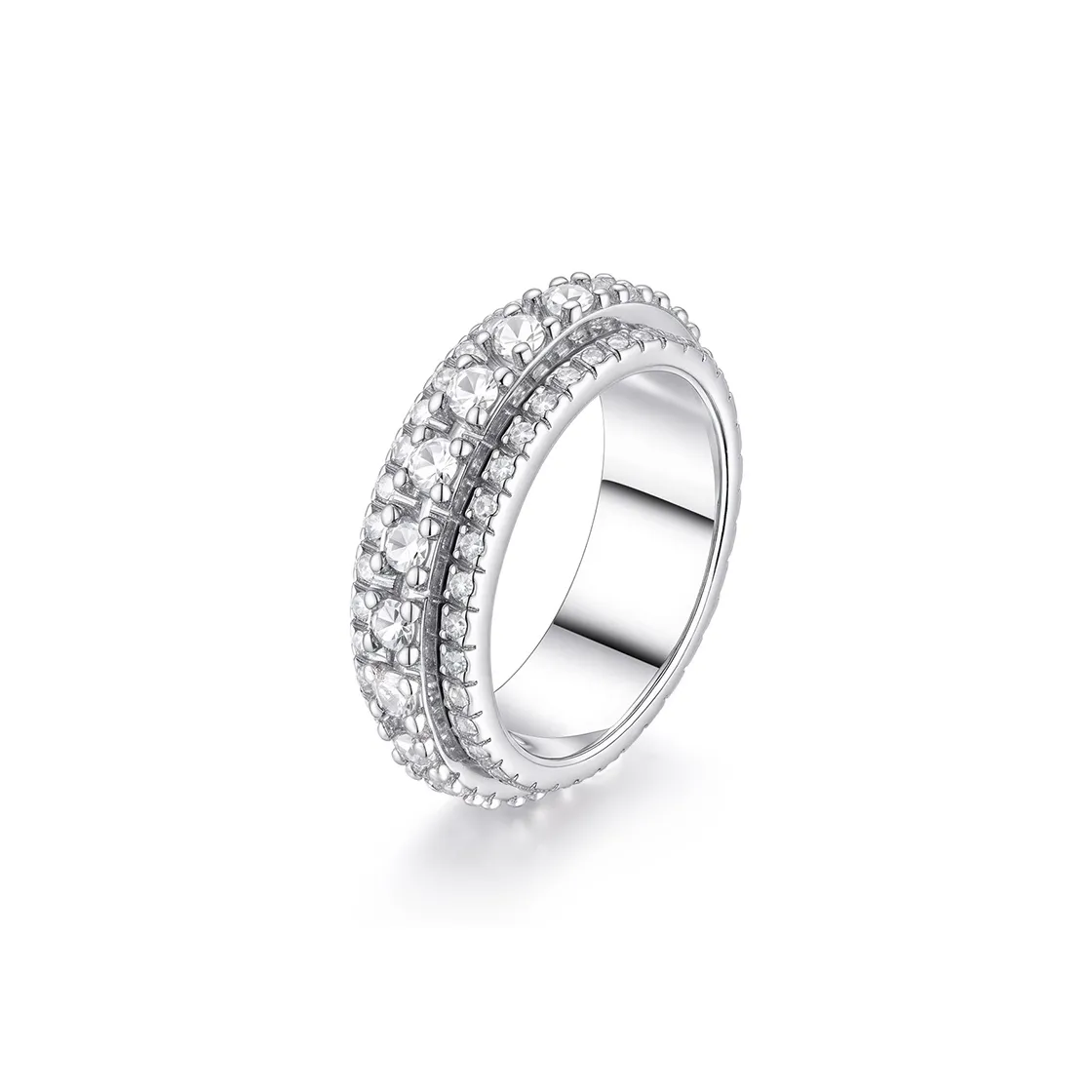 FAIRWHALE Titanium Steel Rings Unisex