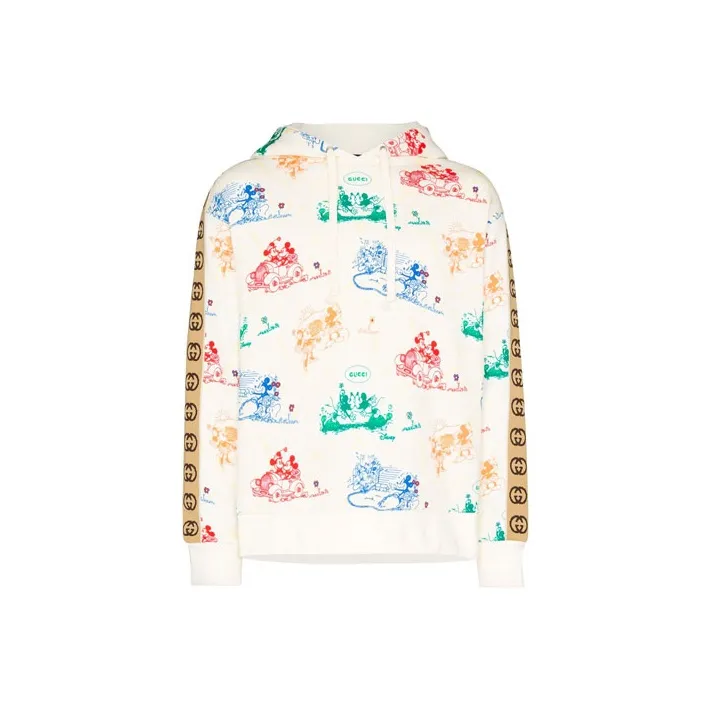 Disney X GUCCI Sweatshirts Men's White