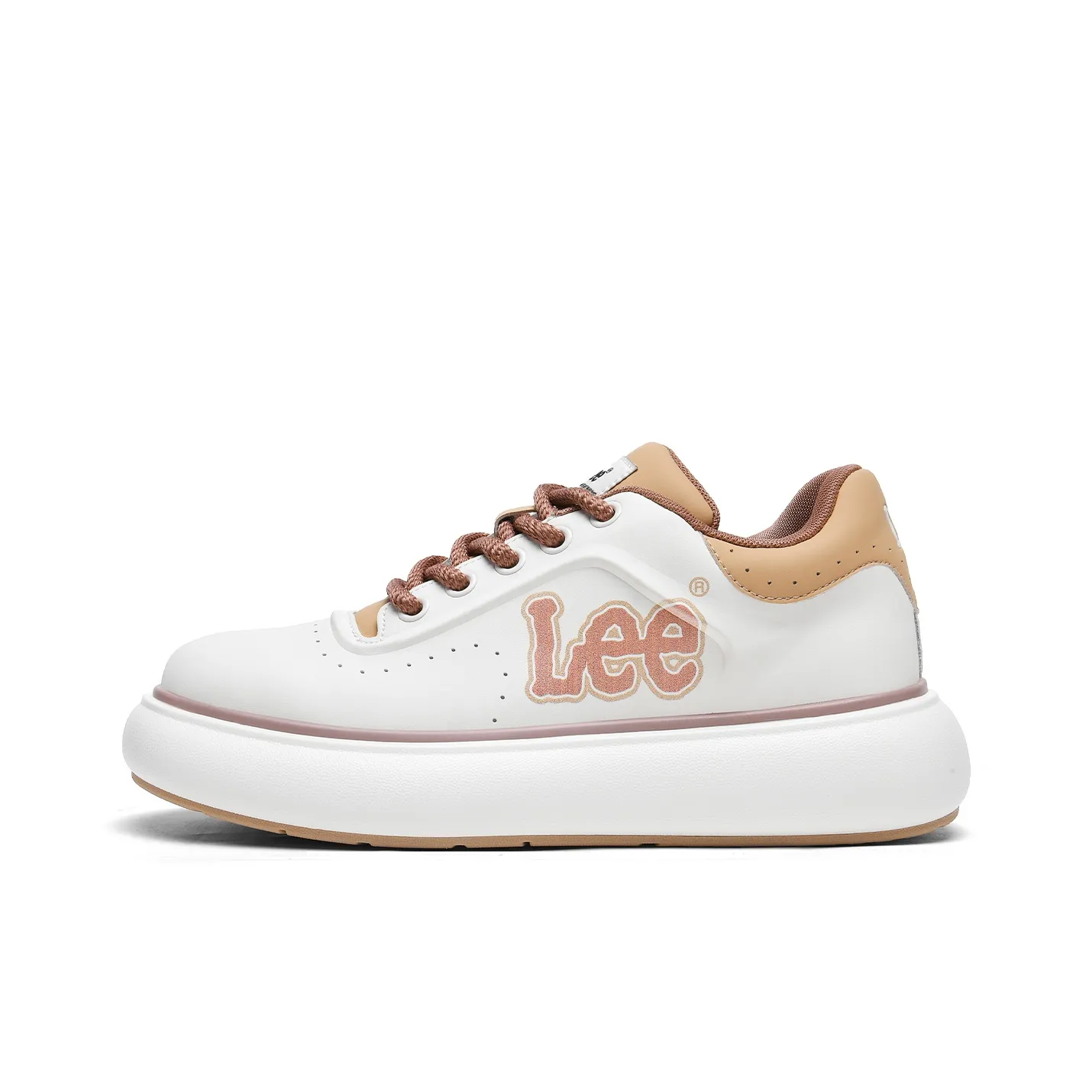 Lee совместный модель Повседневный Удобный Белый Кроссовки Trendy Versatile Коммутирование Низкий Топ Кроссовки для скейтбординга Мужской