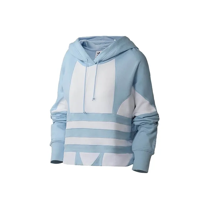 adidas originals Розово-синий/Белый Женские Свитшоты