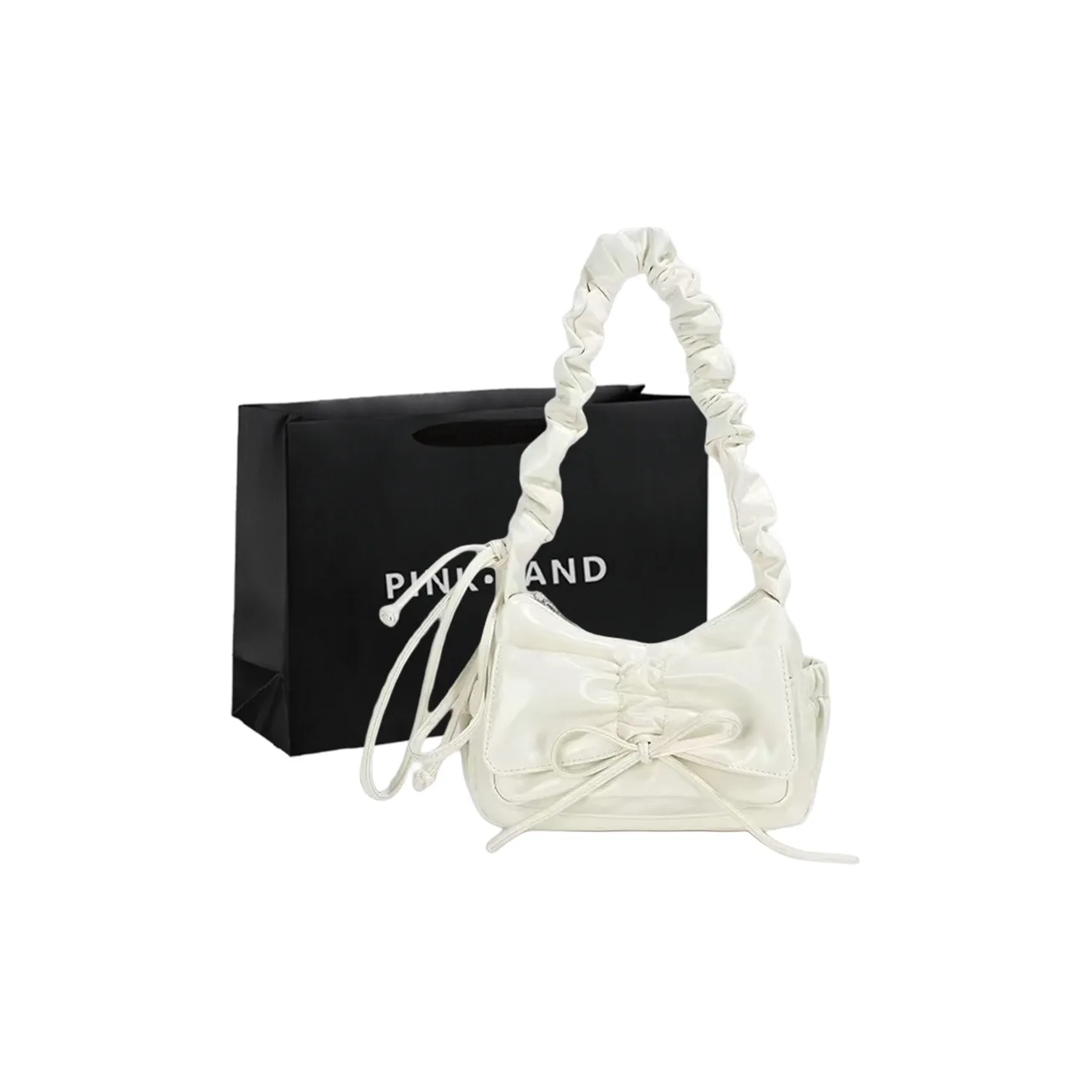 PINK·LAND ПУ (полиуретан) Сумка через плечо Женская Многоцветная