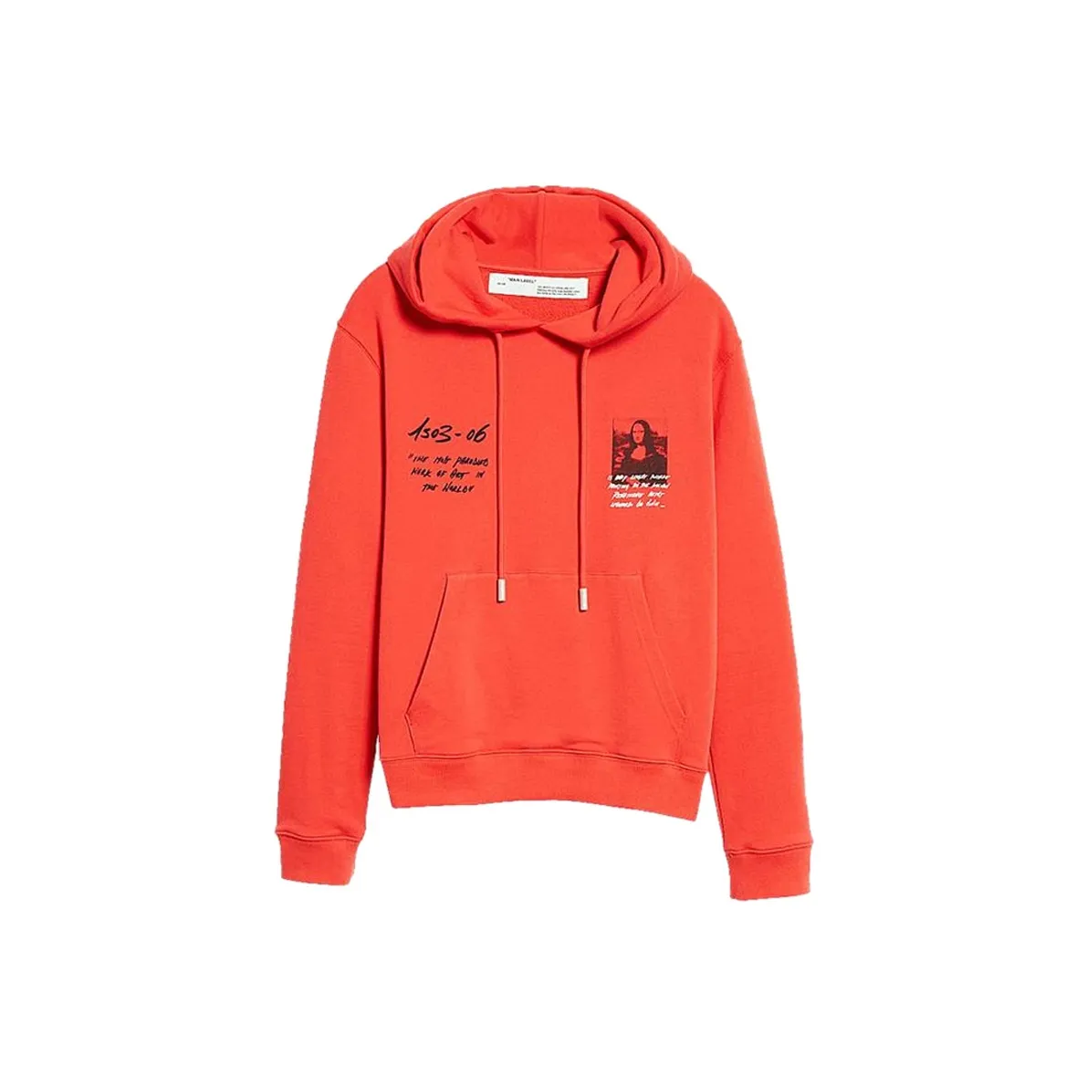 OFF WHITE Monalisa Graphic Print Hoodie
