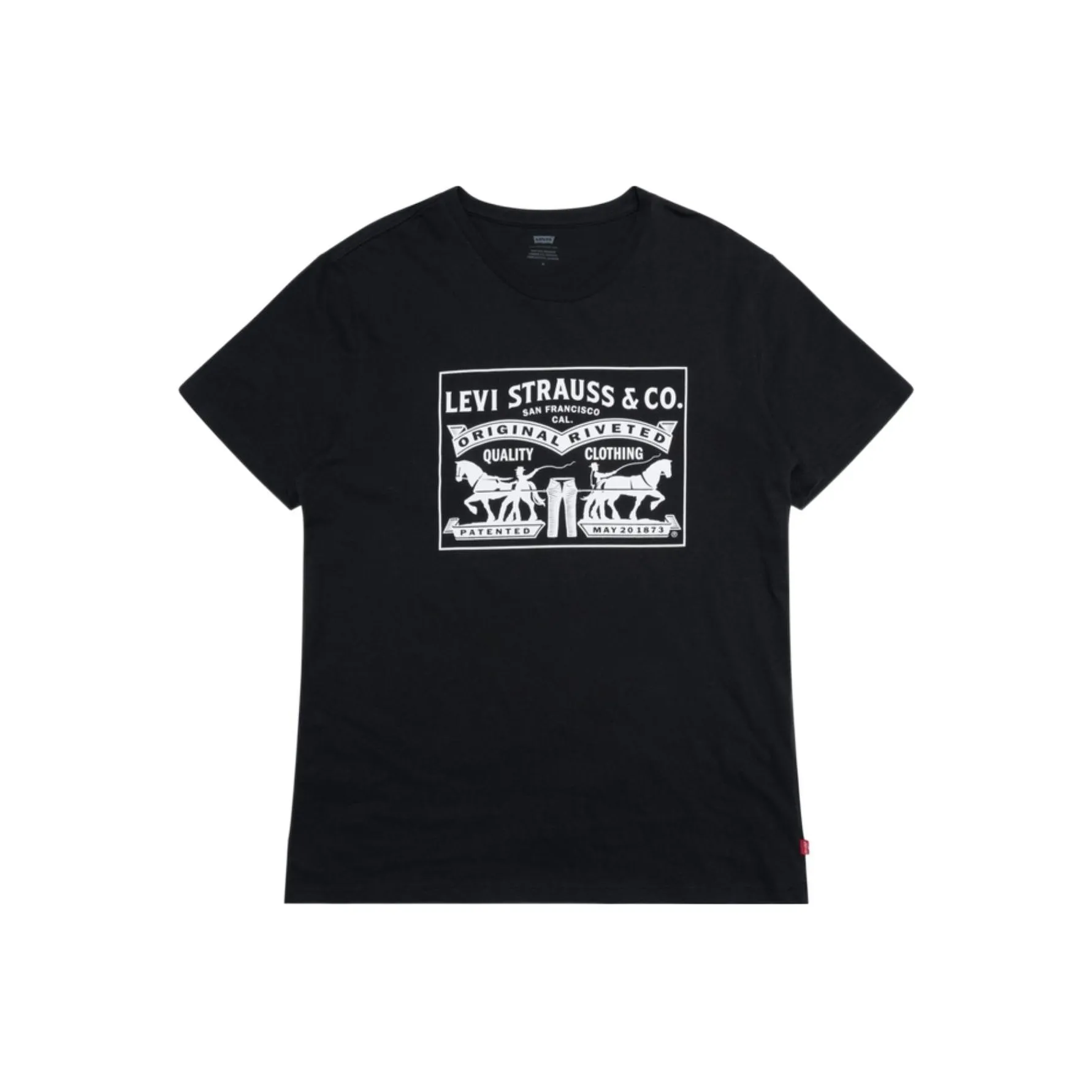 Levis T Shirts Men's Black