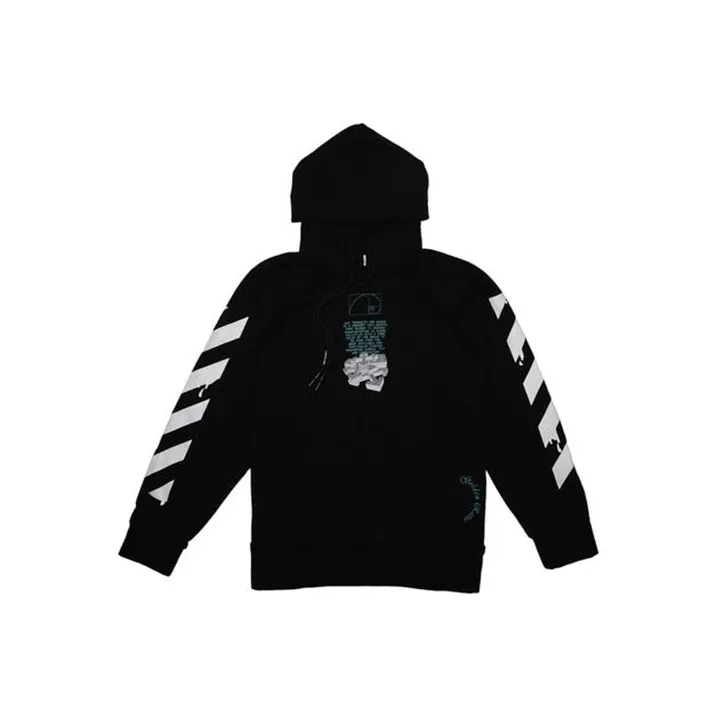 OFF WHITE Dripping Arrows Incompiuto Hoodie