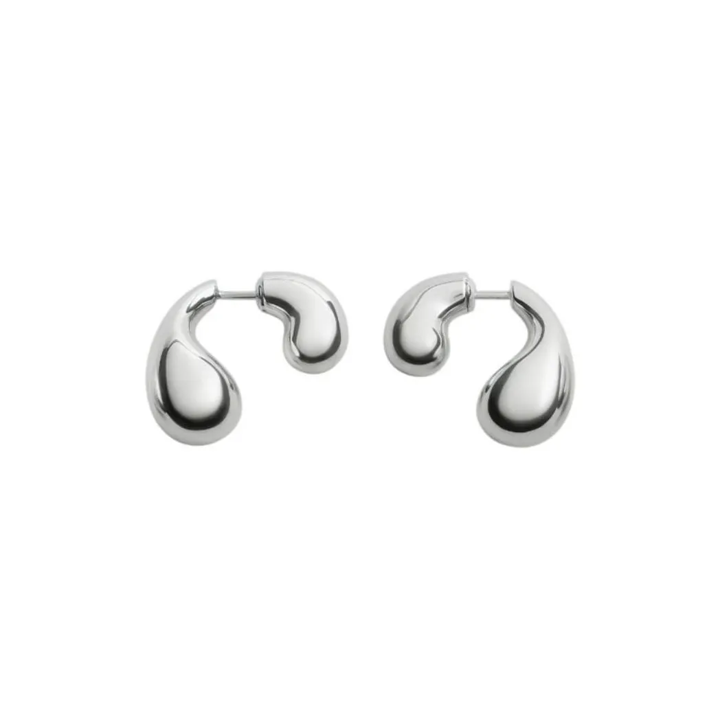 Bottega Veneta   Earrings Unisex Silver