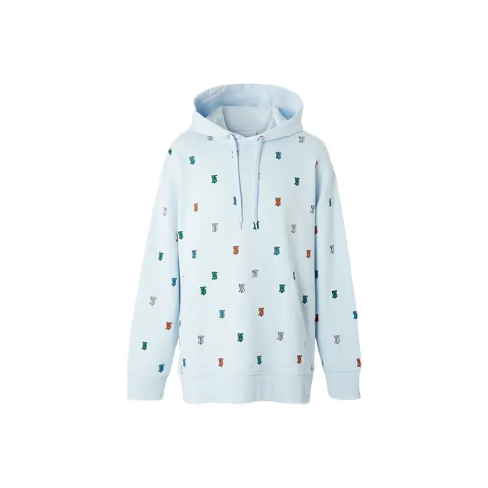 Burberry Sweatshirt Men's Light Blue