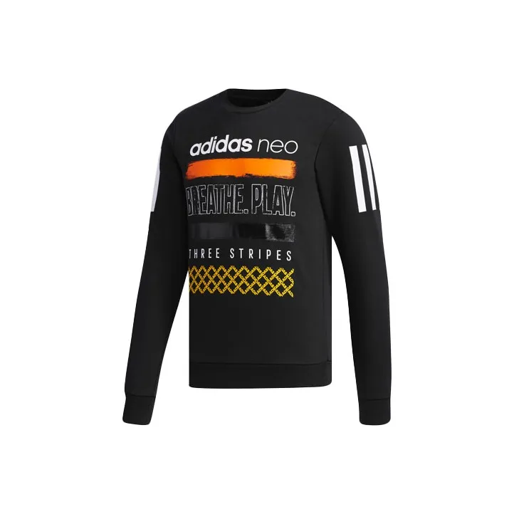 ADIDAS NEO Толстовка Мужская Черная