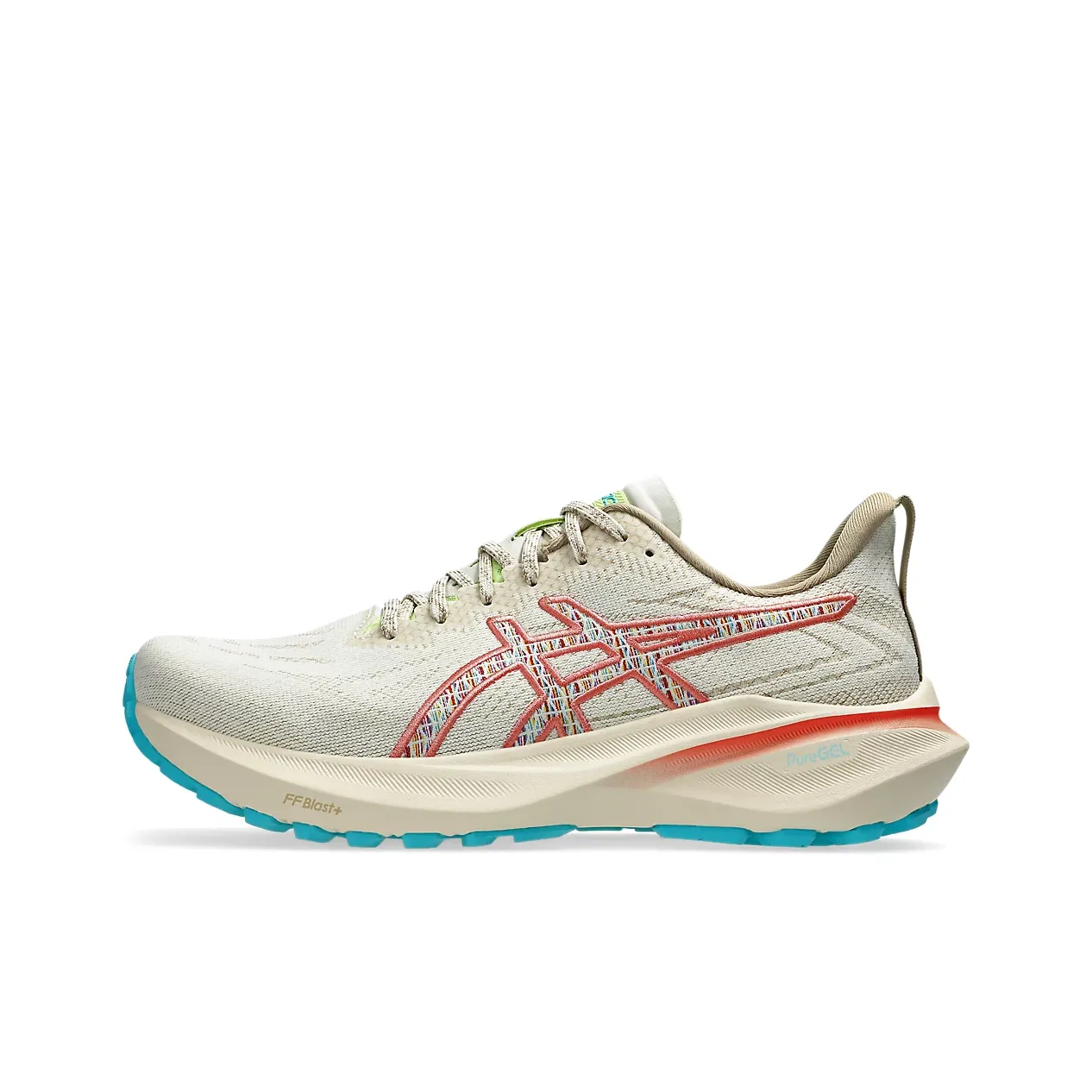 Asics GT 2000 13 TR Low Топ Беговые кроссовки Женские Экрю