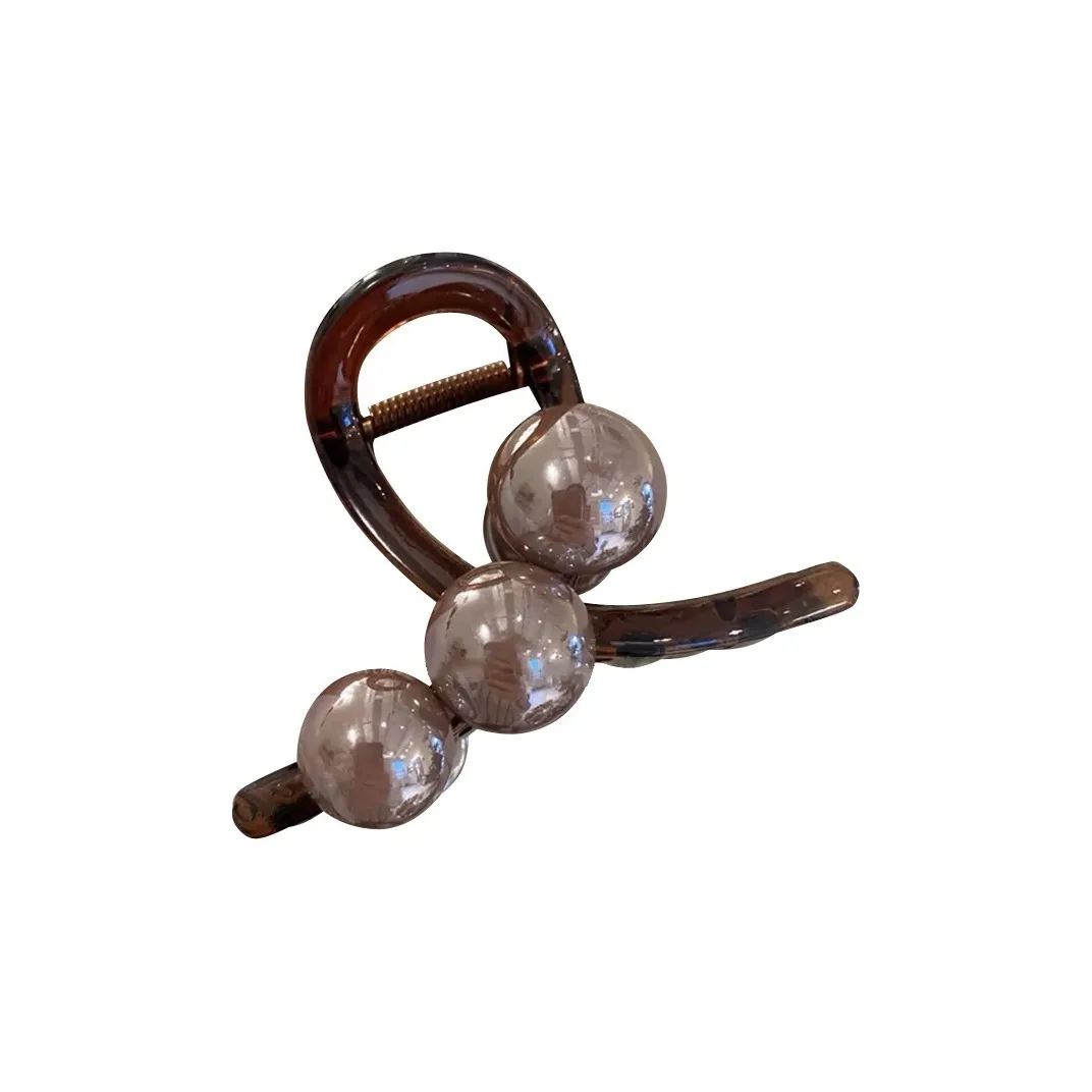 Left Europe Back Of The Head Medium Size With Less Hair Volume Hair Clips Women's