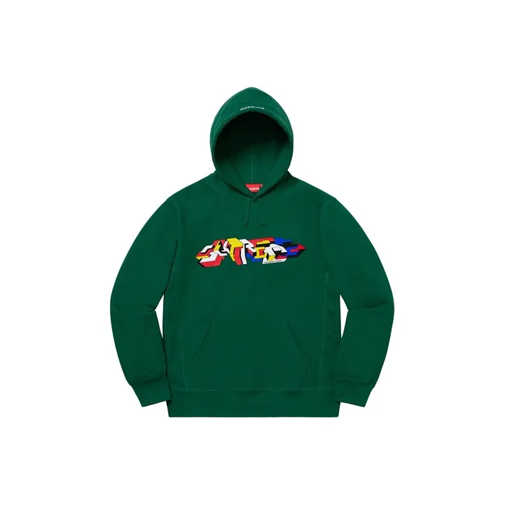 Supreme Delta Logo Hooded Sweatshirt