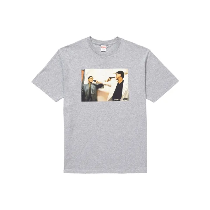 Supreme FW18 T-Shirt Unisex Gray Supreme FW18 Т-Рубашка Унисекс Серый