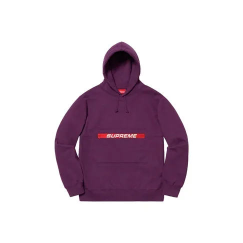 Supreme SS19 Свитшот Унисекс Фиолетовый