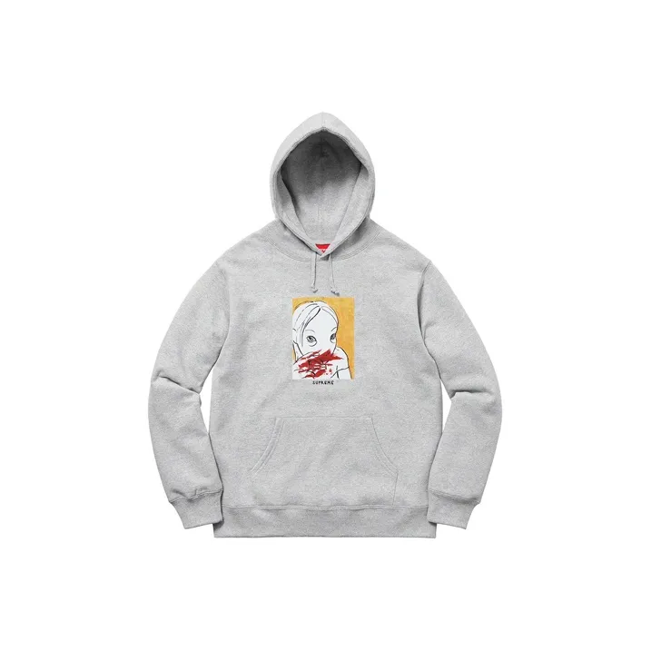 Supreme FW19 Свитшот Унисекс Серый