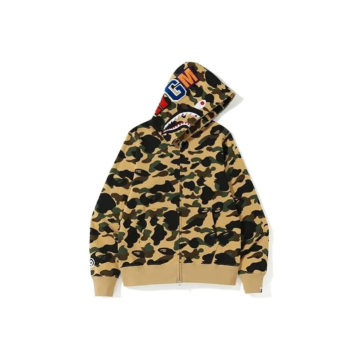 Bape 1st Camo Windstopper Shark Full Zip Hoodie