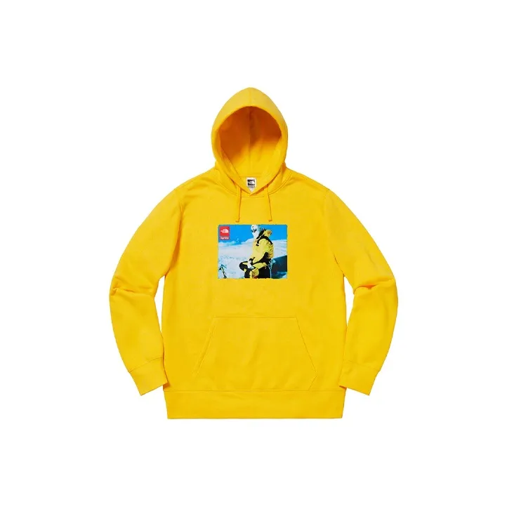 Supreme FW18TNF Collaboration Collection Свитшот Унисекс Желтый